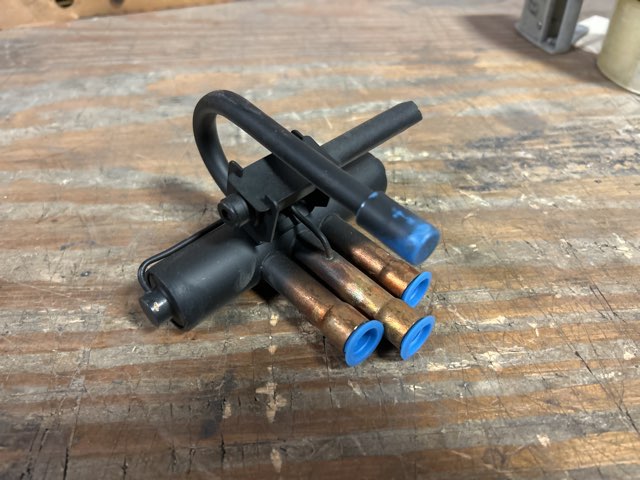 5/8" x 1/2" Reversing Valve for Heat Pump, R22/R410A