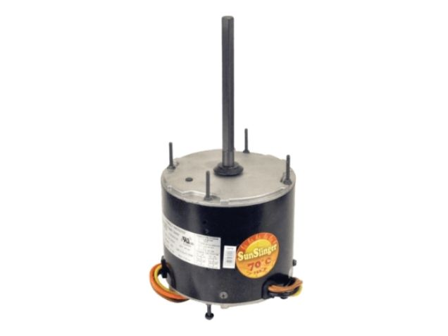 Motor de ventilador de condensador de 1/2 HP, 208-230/60/1, 1075 RPM, 1 velocidad