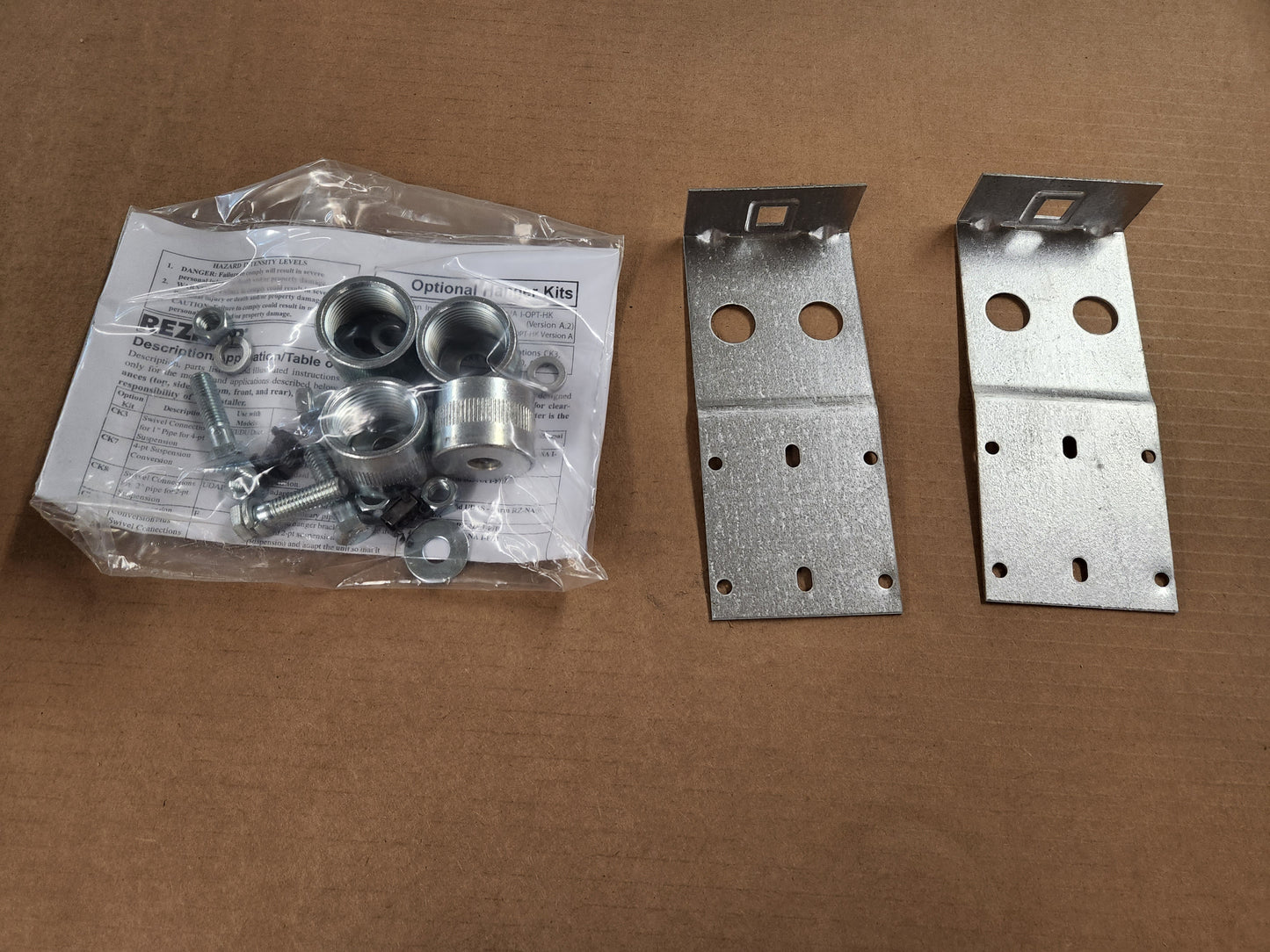 Hanger Kits Ck 9 2 Hanger 4 Swivels