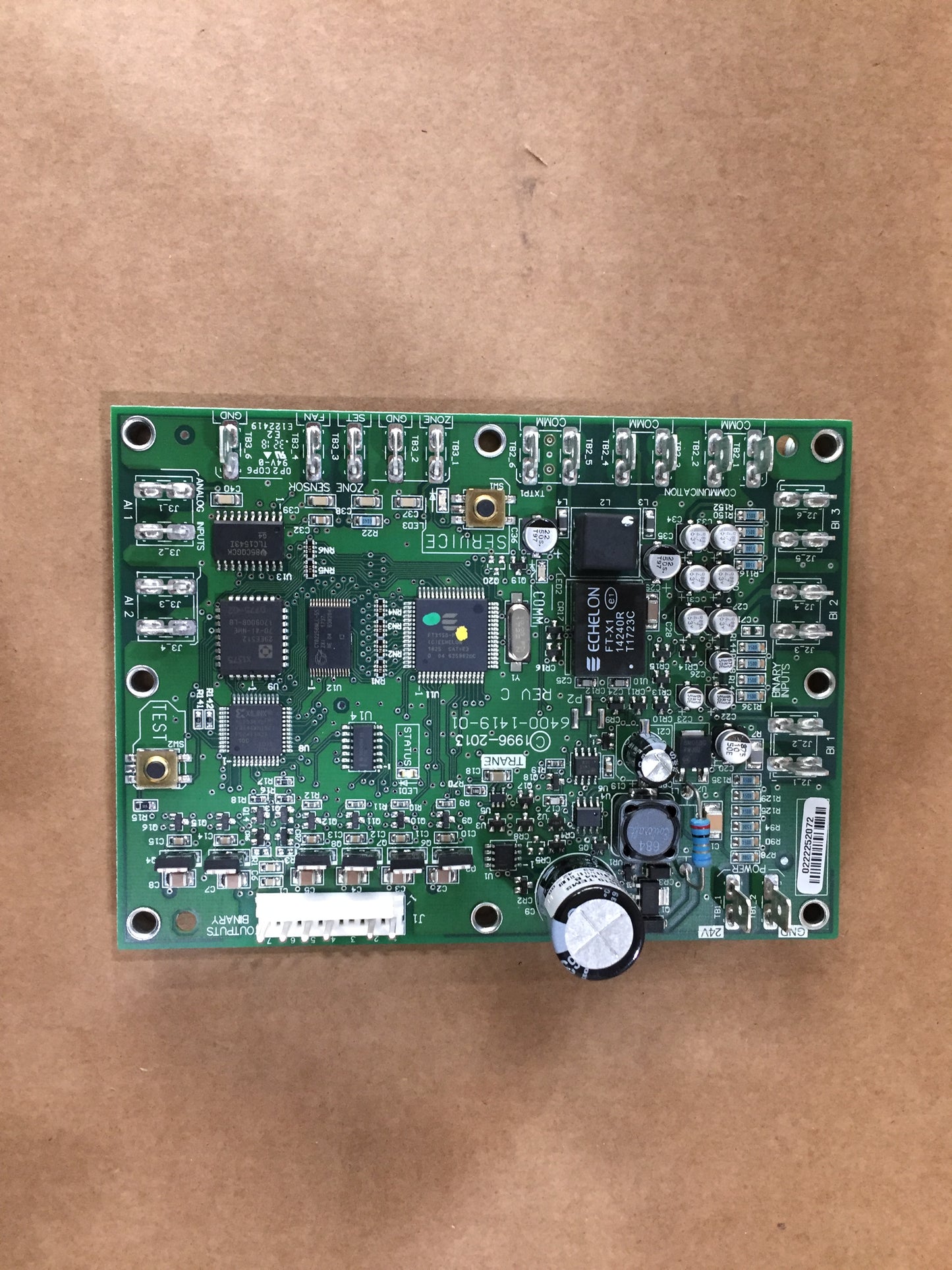 Board, Programmed Tracer ZN 510, 2 Pipe Changeover