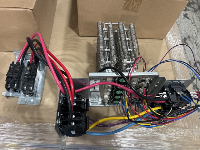 25 Kw Electric Heat Kit W/ Circuit Breakers 240/50-60/1