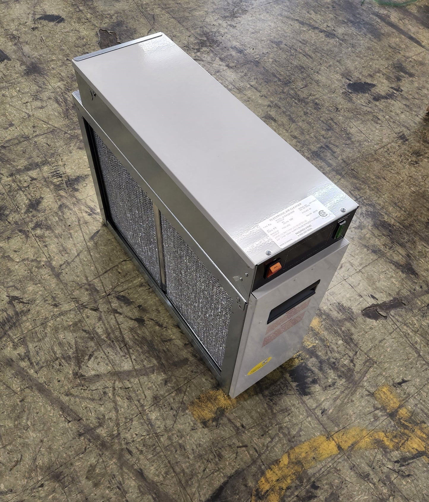 13-1/8" X 20-3/4" High Efficiency Electronic Air Cleaner 120/60/1 CFM:1200