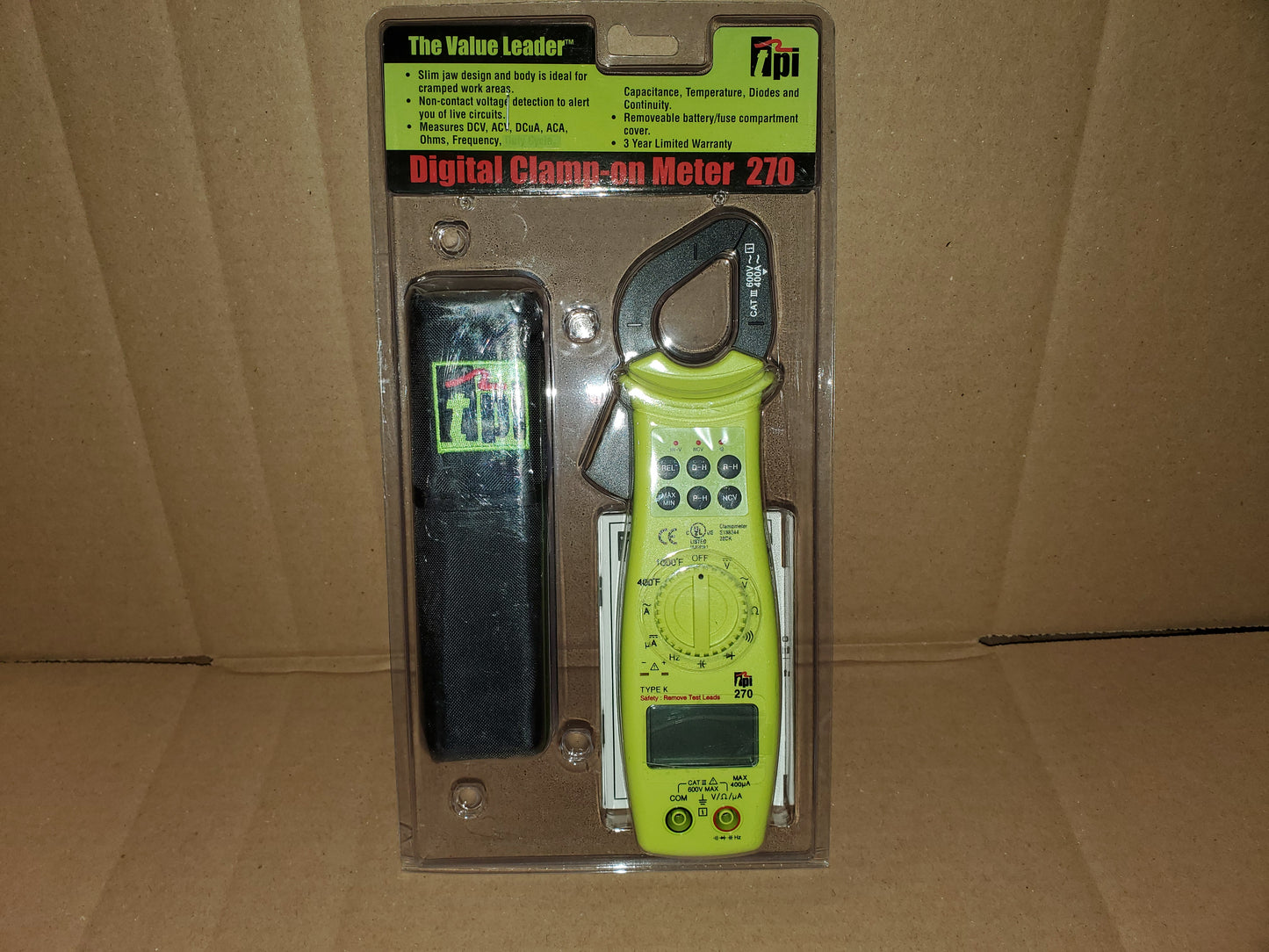 Digital Clamp-On Meter 270