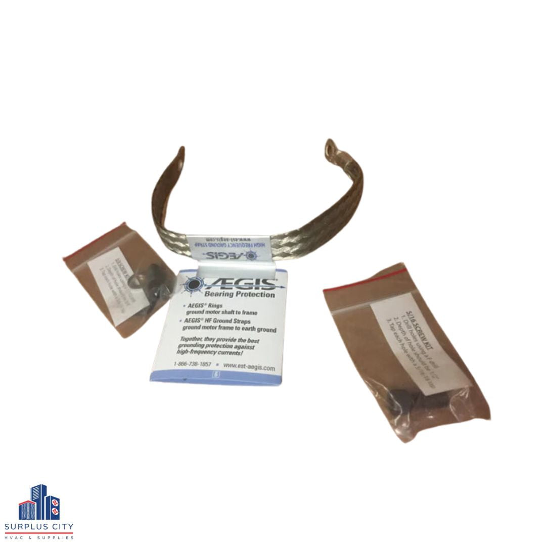 12 Correa de conexión a tierra de alta frecuencia para motores accionados por VFD