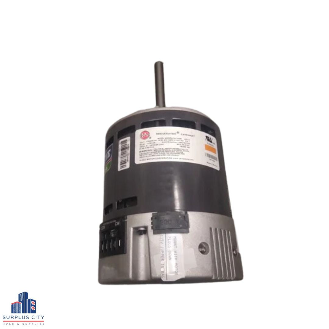 Motor de soplador de accionamiento directo Emc Rescue Ecotech de 1/3 a 3/4 HP, 115-208-230/60/1 RPM: 1075/velocidad variable