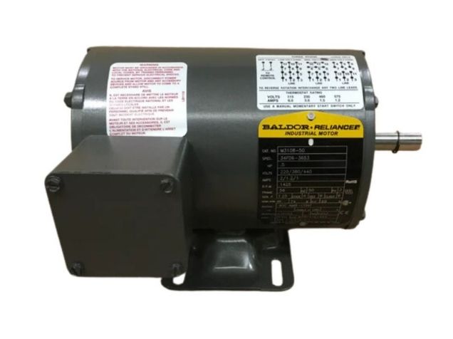 1/2 HP Industrial Motor 220-380-440/50/3 1425 RPM 1 Speed