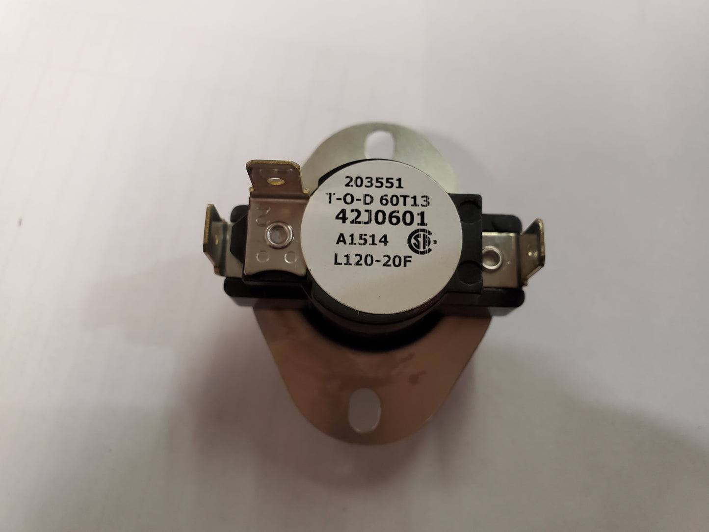 L120-20F Degree Disc Limit Switch