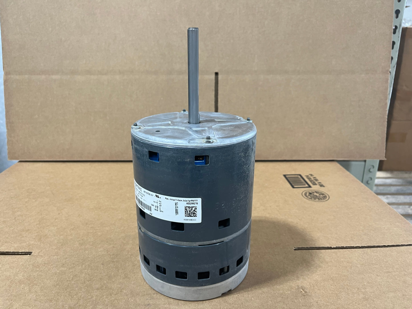 1 HP ECM Blower Motor 208-230/50-60/1 7.6 Amps 1050 RPM