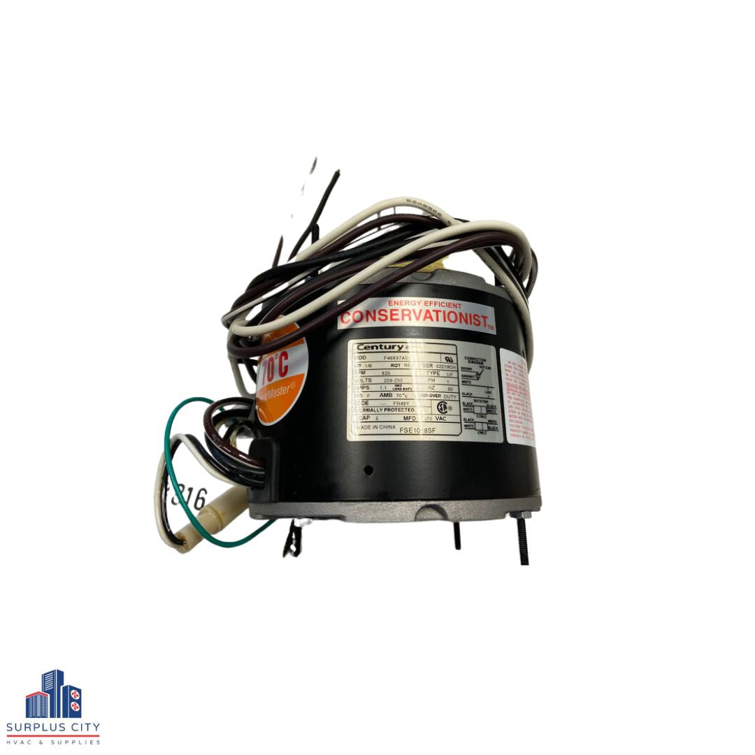 1/6 HP Condensor Fan Motor 208-230/60/1 RPM 825/1 Speed 1.1Amps