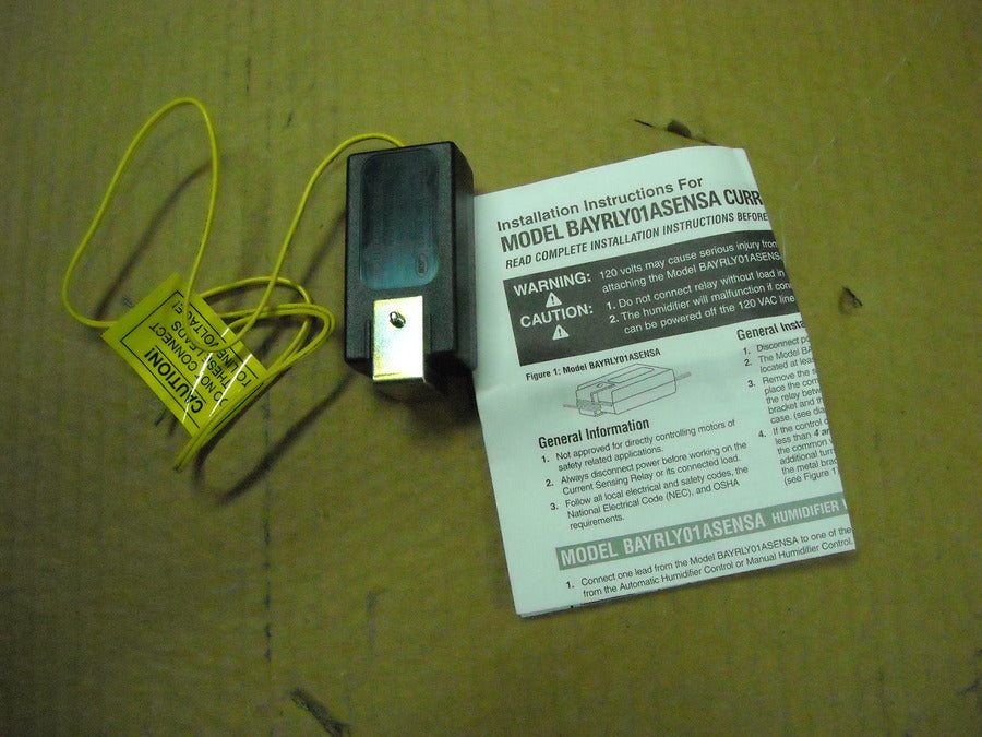 Relé de detección de corriente del humidificador