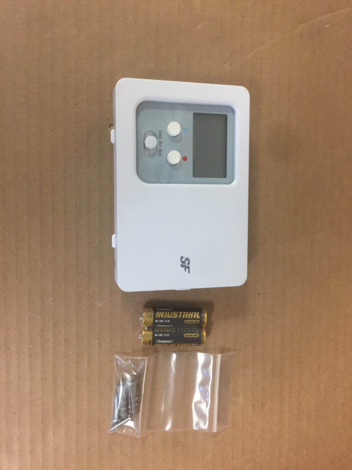 2 Heat/1 Cool Value Series Programmable Digital Thermostat 24 Volt or Two AA Batteries