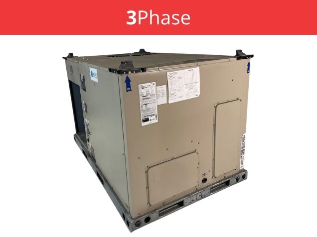 6 Ton Two-Stage Convertible Natural Gas/Electric Packaged Unit, 11 EER, 208/230/60/3, R410A
