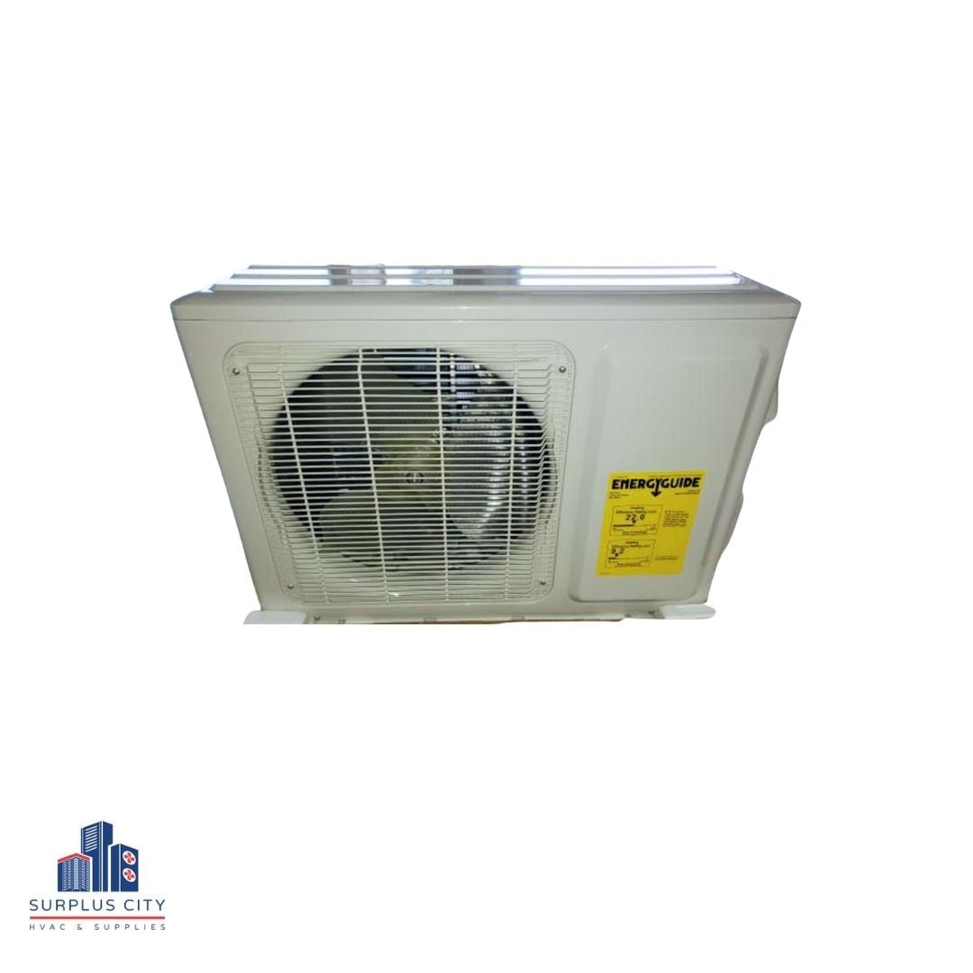 9,000 BTU Single Zone Inverter Heat Pump Outdoor Mini-Split; 22 SEER, 208-230/60/1, R-410A, CFM 300
