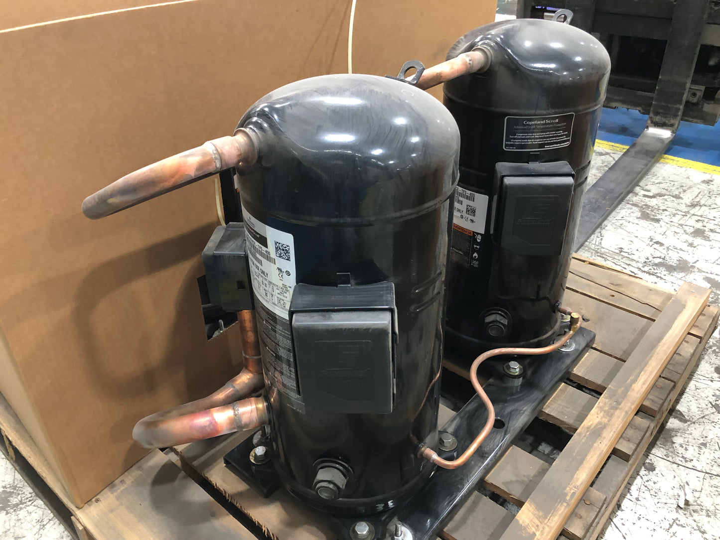 22 Ton AC/HP Tandem Scroll Compressor 200-230/50-60/3 R-410A