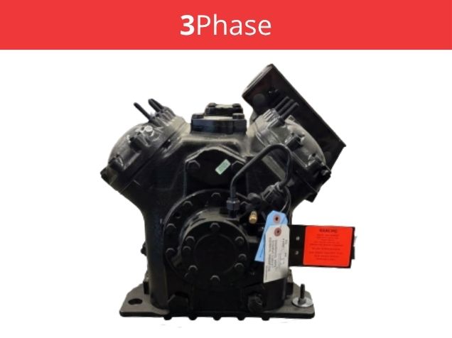 4.5 Ton Refrigeration Semi-Hermetic Compressor 460/60/3 R502