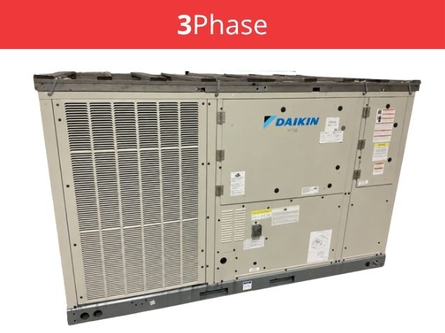 7.5 Ton Two-Stage Convertible Natural Gas/Electric Packaged Unit, 12.5 EER, 208-230/60/3, R32