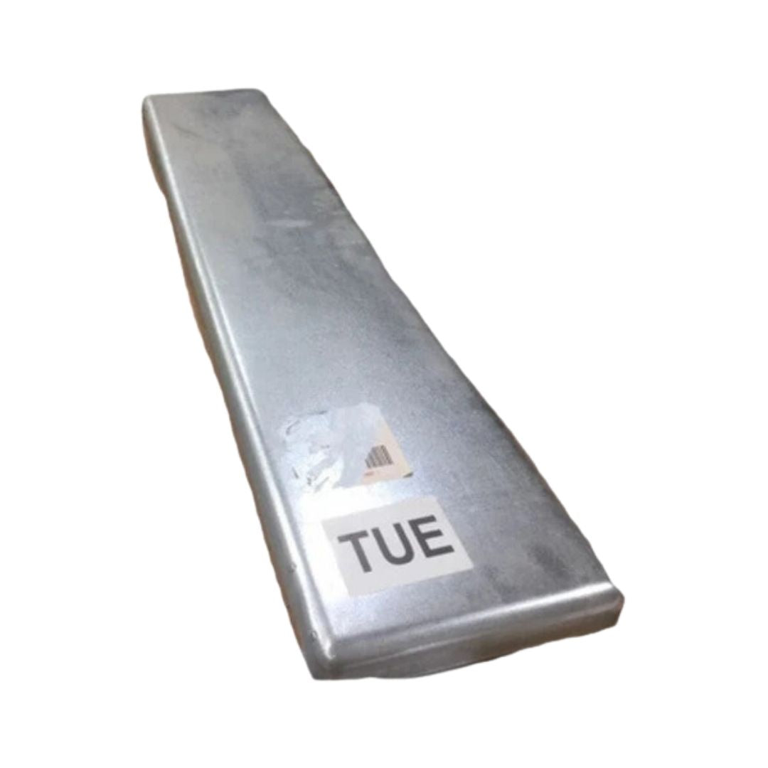 Stainless Steel LH Drain Pan 10" X 48 3/4"