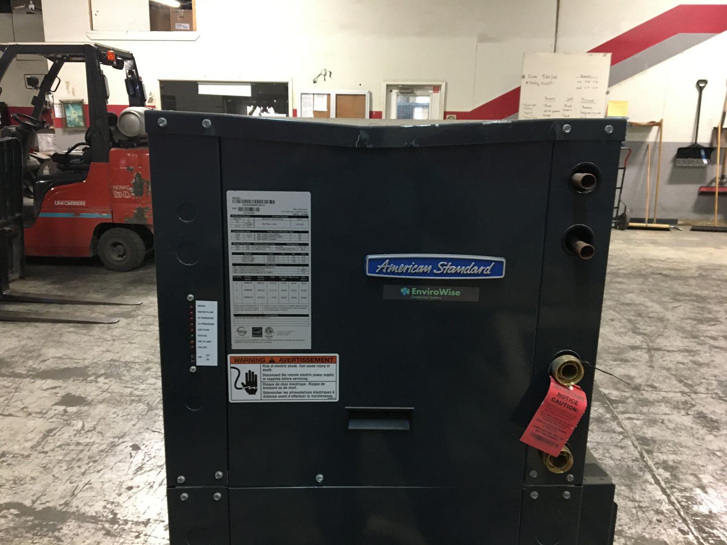 26,000 Btu 2 Stage ECM Geothermal/Water Source Heat Pump, 22.3 Eer, 208-230/60/1 R-410A