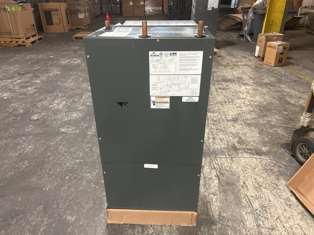 1.5 Ton AC/HP ECM Wall Mounted Air Handler With Hydronic Heat Kit, 120/60/1 R-410A CFM 900