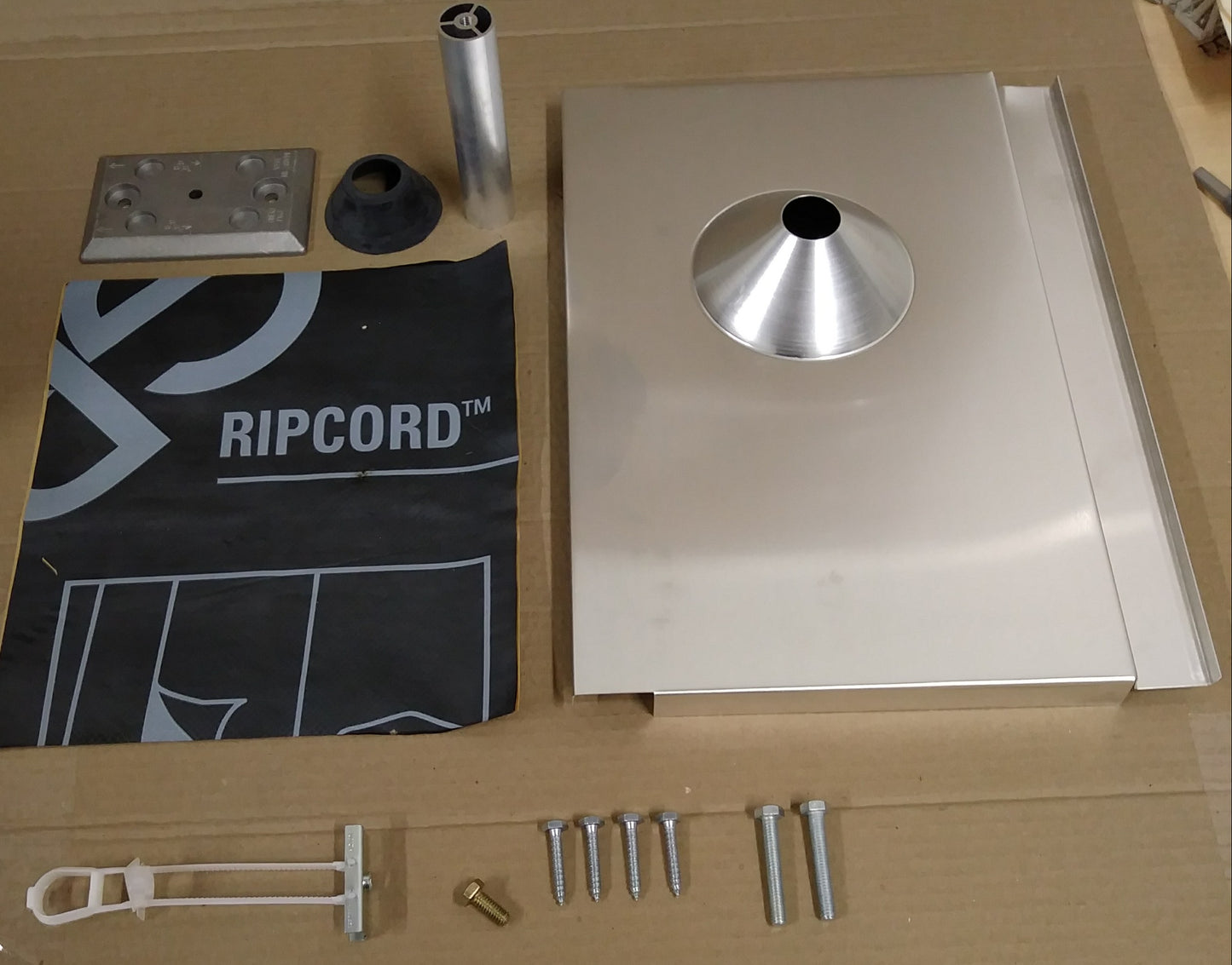 Mill Finish Flat Tile Roof Mount