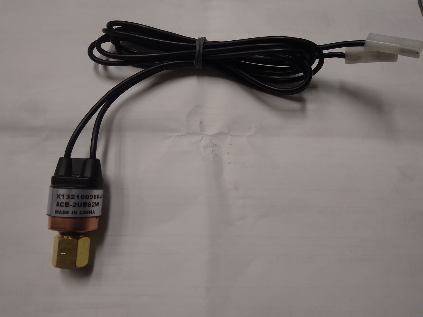 High Pressure Switch 405 PSI, Open 360 PSI Closed