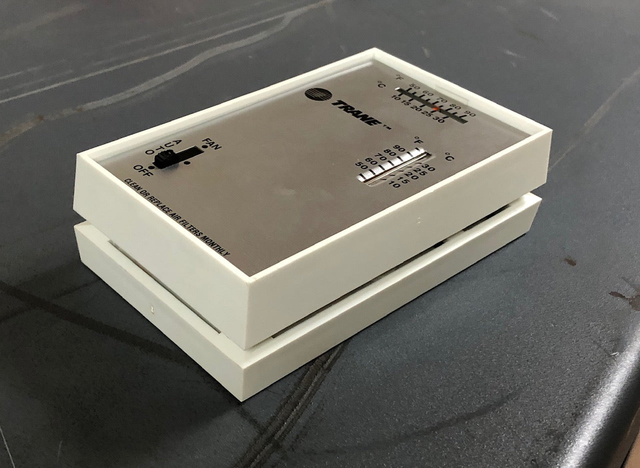 24 Volt Heating Thermostat with Fan Switch