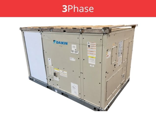 7.5 Ton Two-Stage Convertible Natural Gas/Electric Packaged Unit, 12.5 EER, 460/60/3, R32