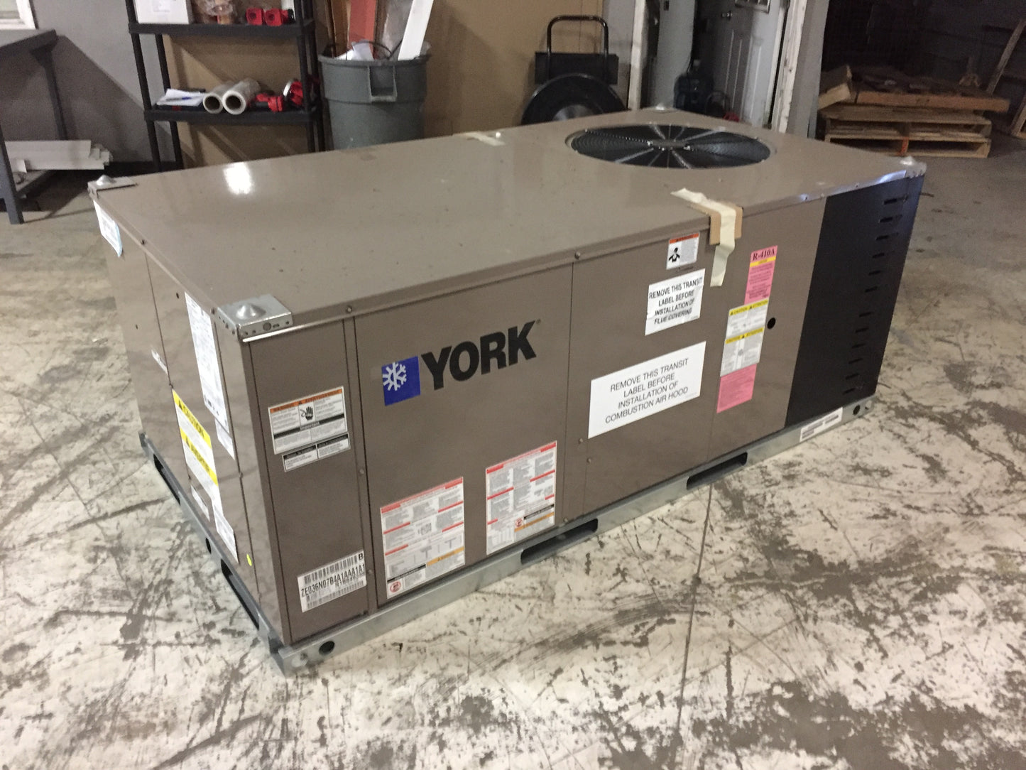 3 Ton Two Stage Convertible Natural Gas/Electric Packaged Unit; 14 SEER, 81.1%, 460/60/3, R-410A