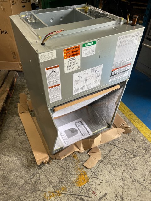 3 Ton AC/HP Upflow Front Return ECM Fancoil With Option Code 417 208-240/60/1 R-410A CFM 1000-1200