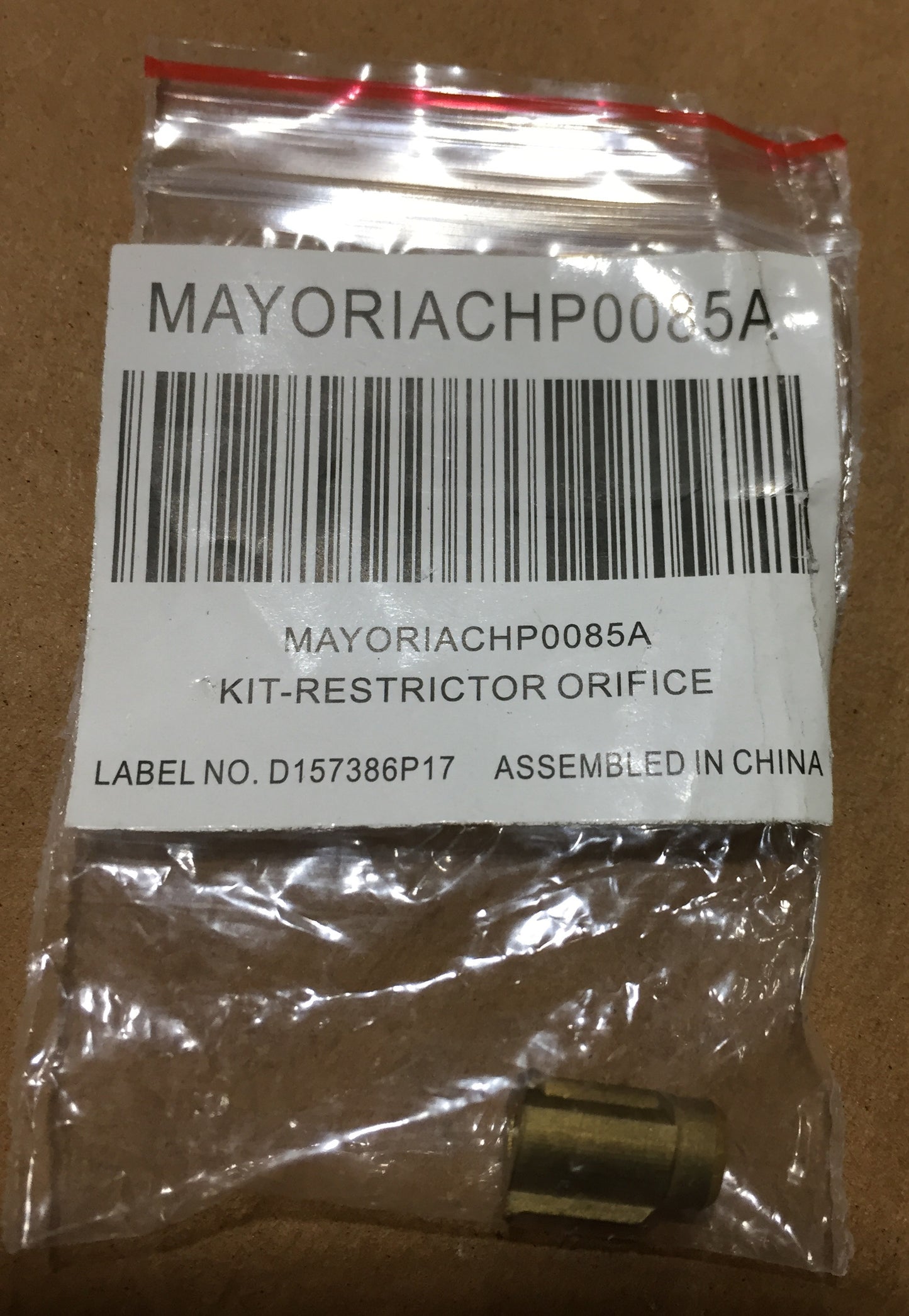 Orificio estampado #085