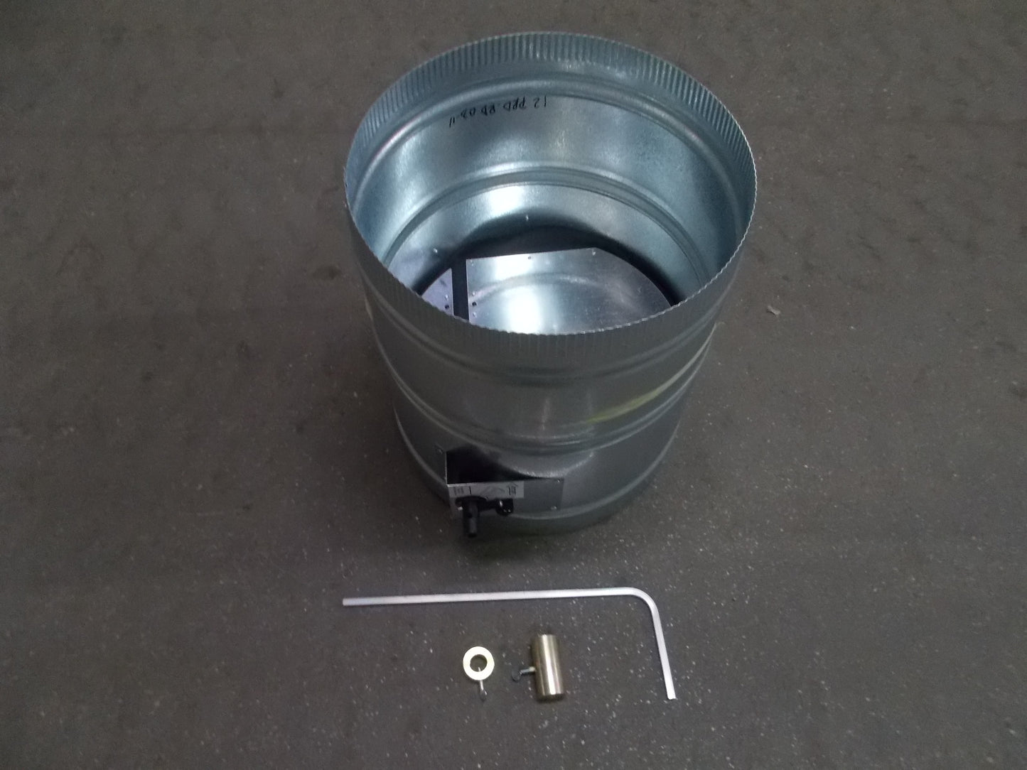 12" Ultra-Zone Round Pressure Regulating Barometric Bypass Damper