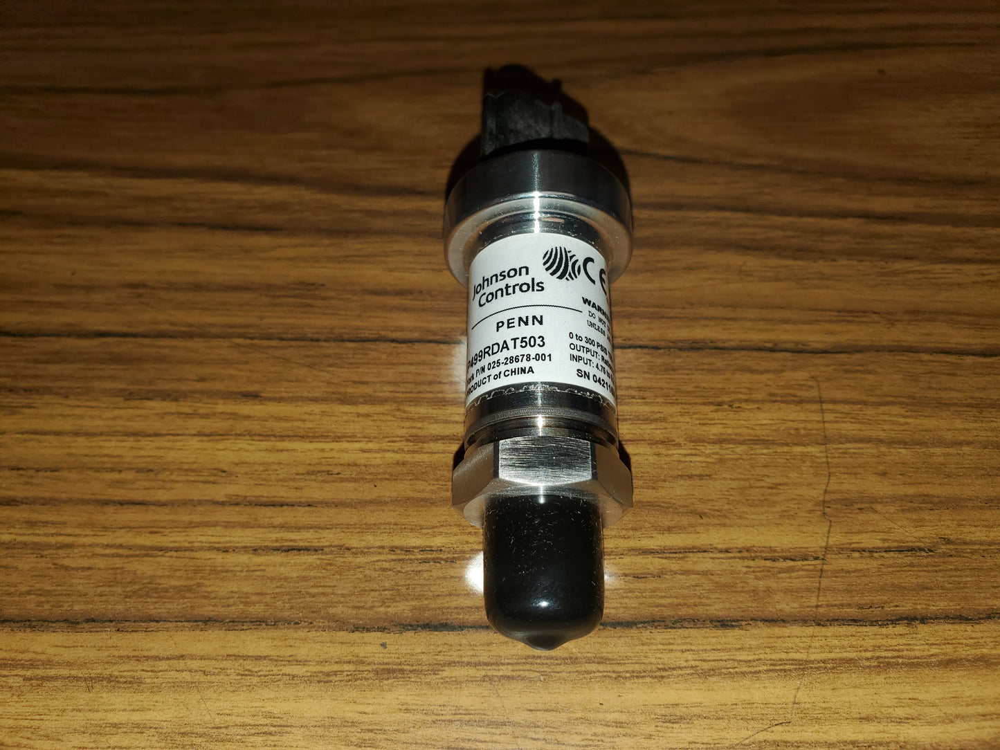 0 to 300 PSIA Pressure Transducer