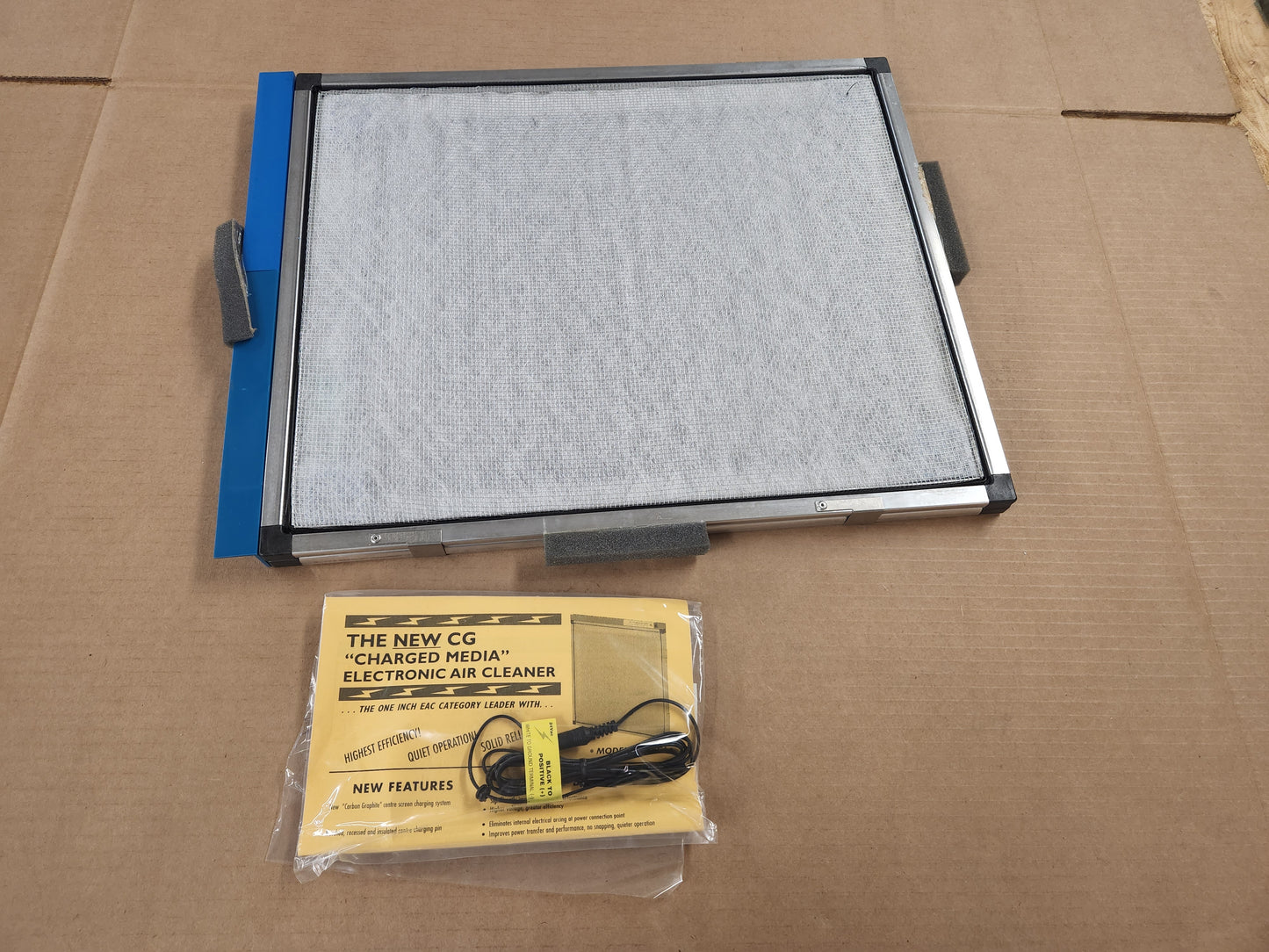 16" X 20" x 1" Electronic Air Cleaner 24V