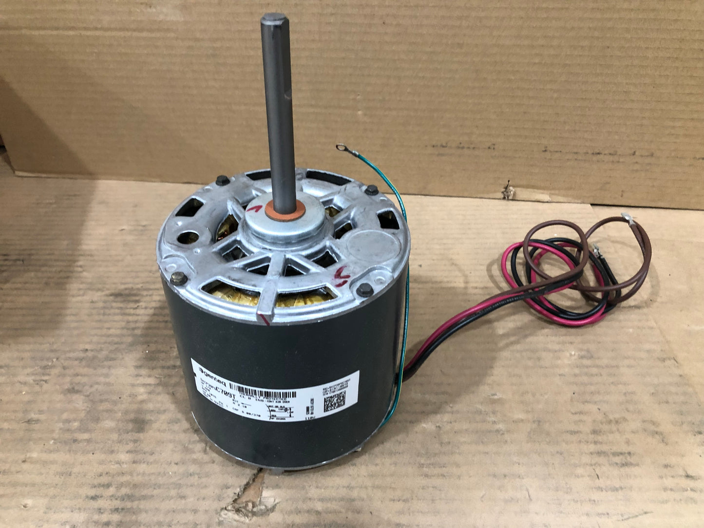 Motor de soplador de accionamiento directo de 1/2 HP, 460/60/1 RPM, 1075 1 velocidad