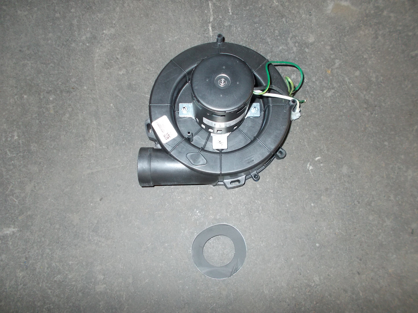 1/20 HP Draft Inducer Blower Assembly, 115/60/1 RPM:3400 1-Speed