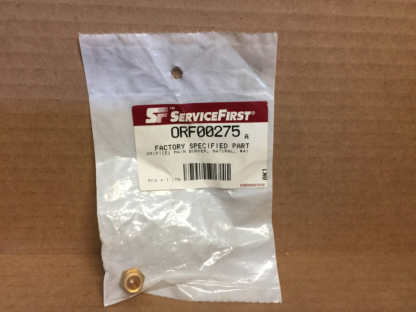 Orifice; Main Burner, Natural, #41