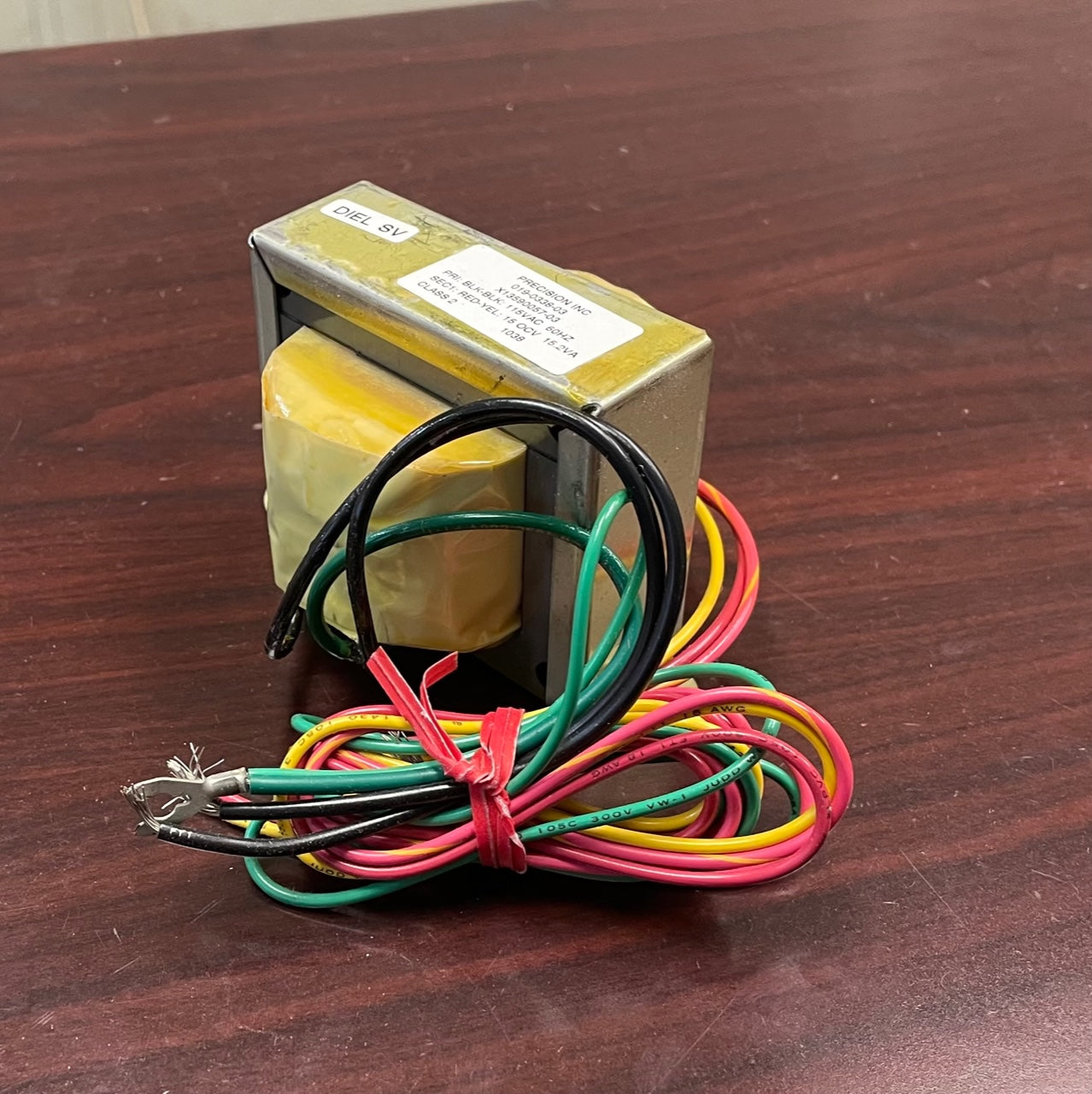 15.2 VA Low Voltage Power Transformer, 115 Primary and 15 Secondary