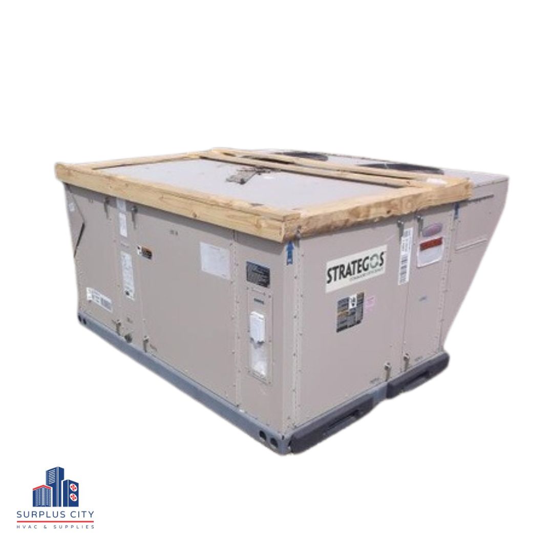 3 Ton Down Hi Eff Electric Cooling Belt Driven Packaged Rooftop /W 15 Kw Electric Heat
