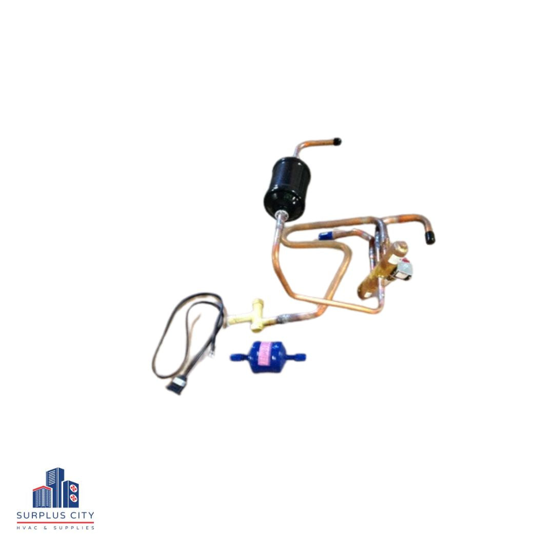 Heat Pump Reversing Valve w/Coil and Filter Drier, AC24V/50-60 , 5/4W