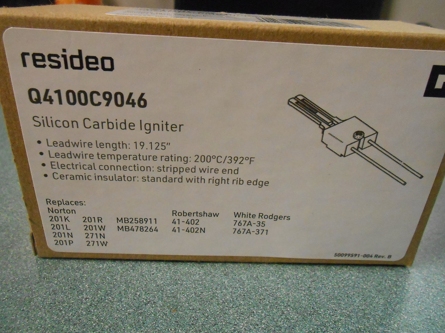 Encendedor de superficie caliente