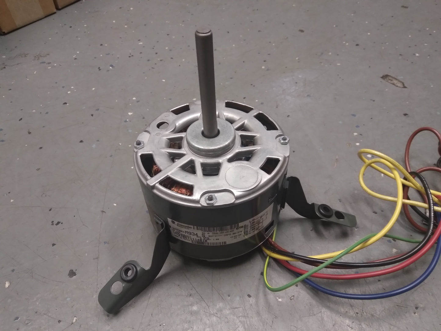 1/5HP PSC Fan Motor 220-240/277/60/1 RPM:1075/3-Speed