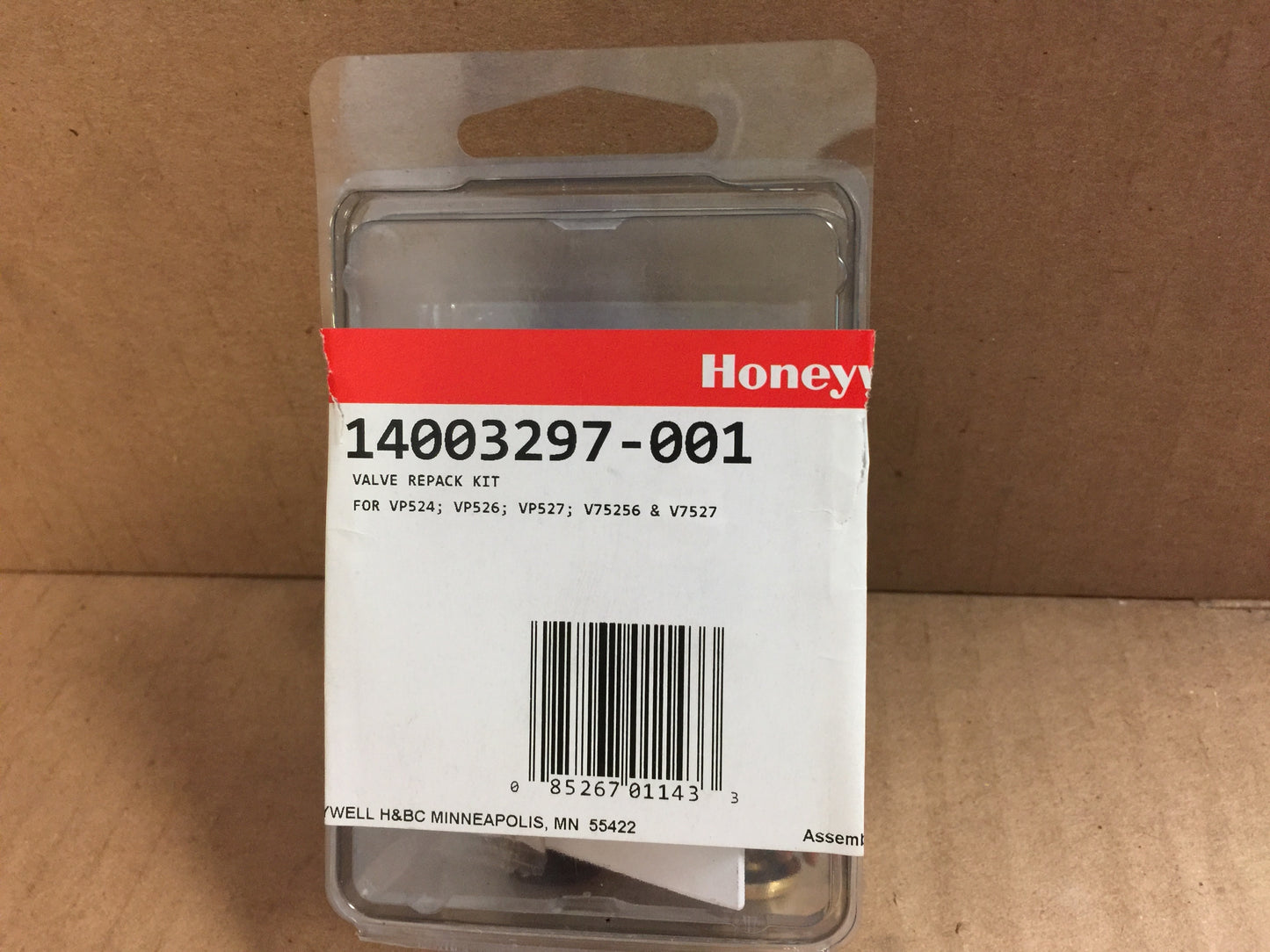 Valve Repack Kit; For VP524, VP526, VP527, V75256, V7527