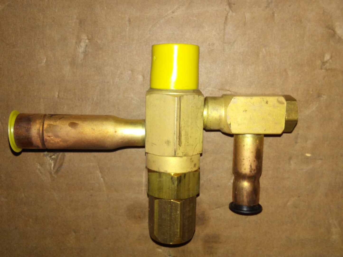 3/8" X 1/2" ODF Expansion Valve Body with Internal Equalized