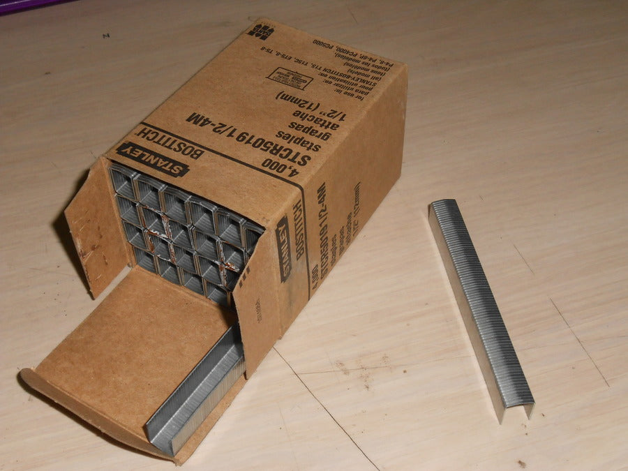 Powercrown Heavy Duty Staples 1/2" By 7/16"