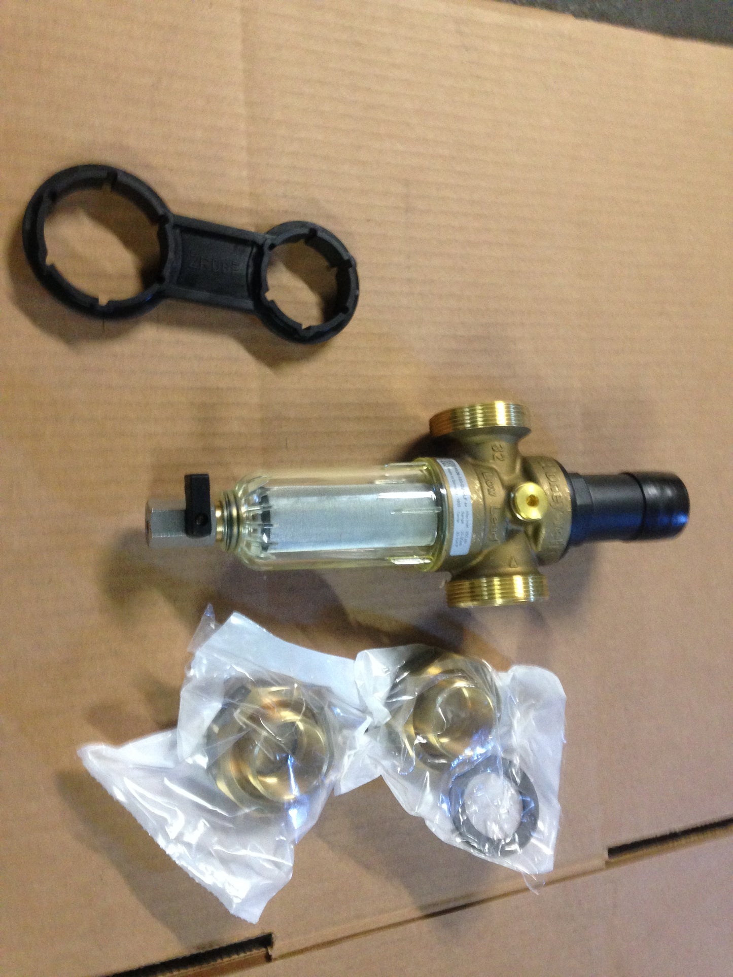 Dialset Low Lead Pressure Regulating Filter Combination