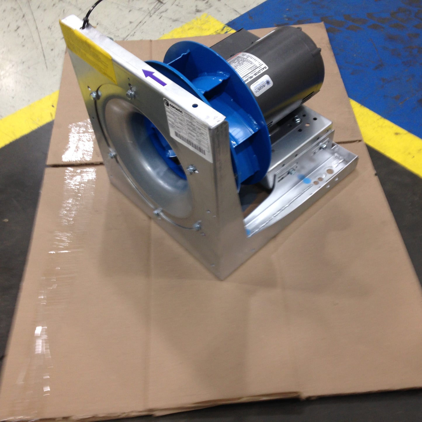 2 HP Fan Motor Assembly, 200/60/3 RPM:1750