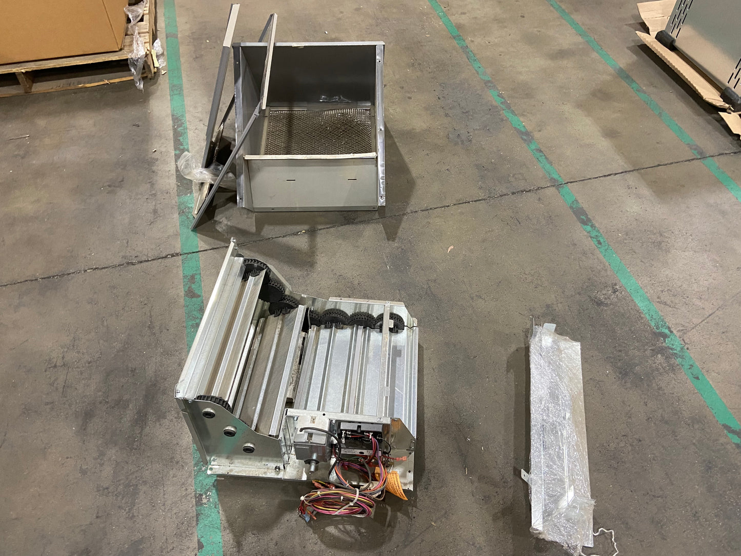 Economizador vertical con controles Honeywell