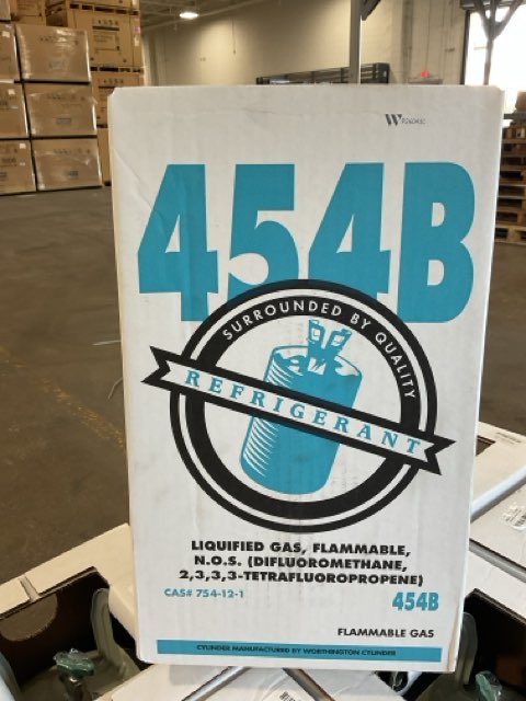 20 Lb Cylinder of R454B Refrigerant