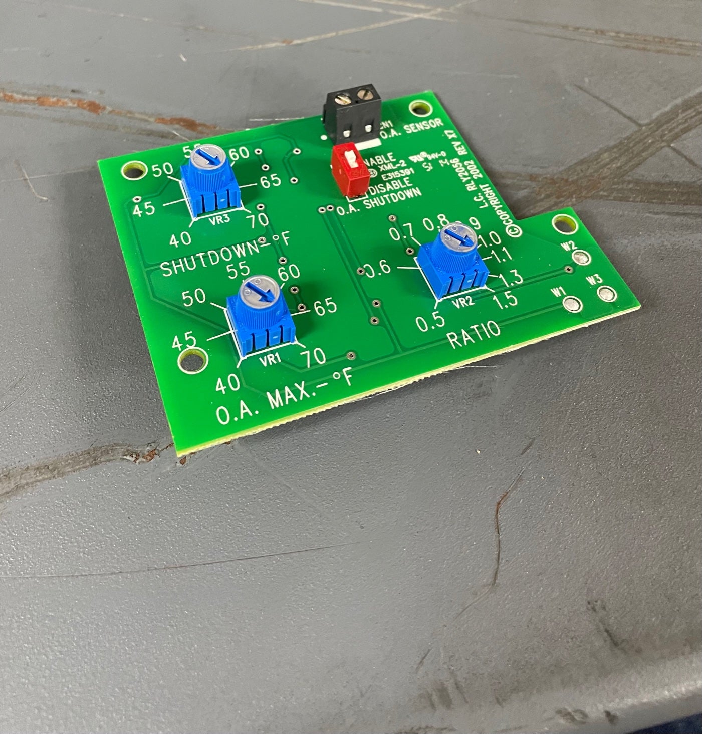 Outdoor Air Reset Control