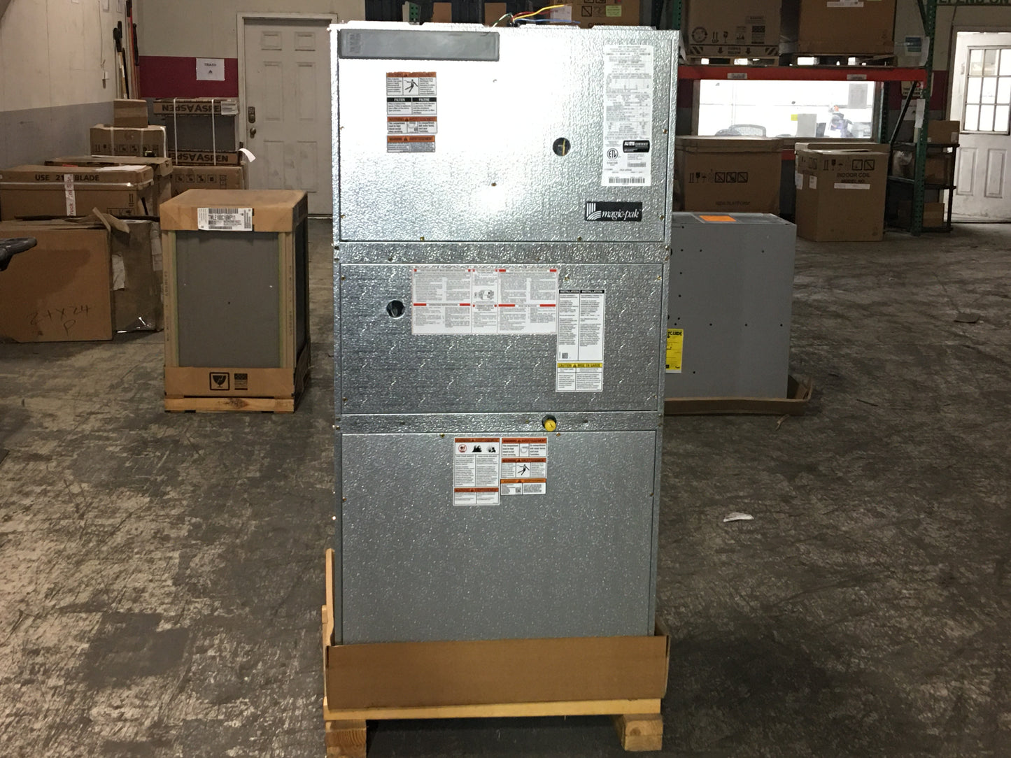 0.75 Ton Magic Pak Gas/Electric Packaged Unit, 11 EER, 208-230/60/1, R410A
